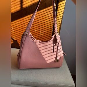 NWT Coach Lori Pebbled Leather Shoulder Bag